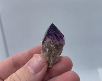 Amethyst With Hematite From Brandberg, Namibia