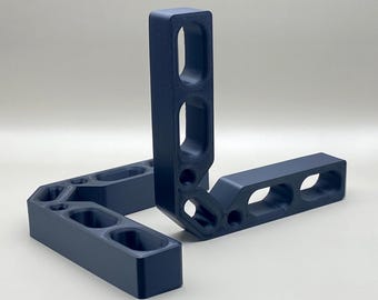 90-Degree Corner Clamps – 3D Printed Right Angle Squares for Woodworking, Cabinet Assembly, and Box Joints