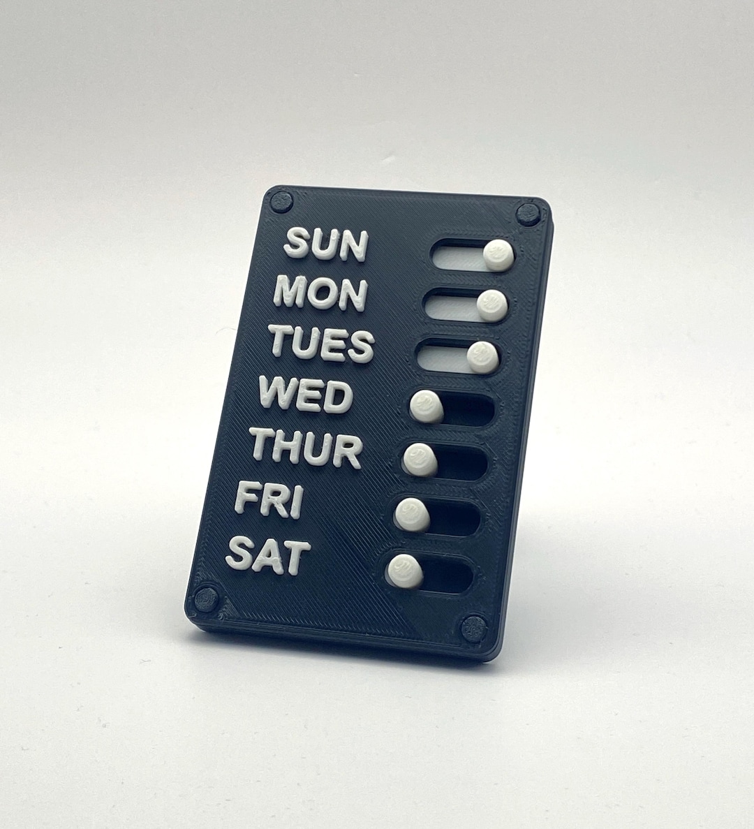 Habit Tracker Checklist | Magnetic Fridge Mount or Freestanding | Daily ...