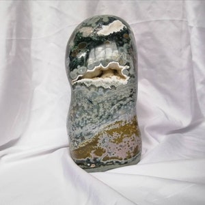 Orbicular Ocean Jasper Freeform