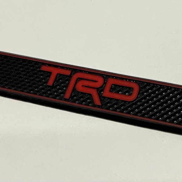 Toyota Tundra Center Console Badge - Embossed (TRD Pro/Limited Style)