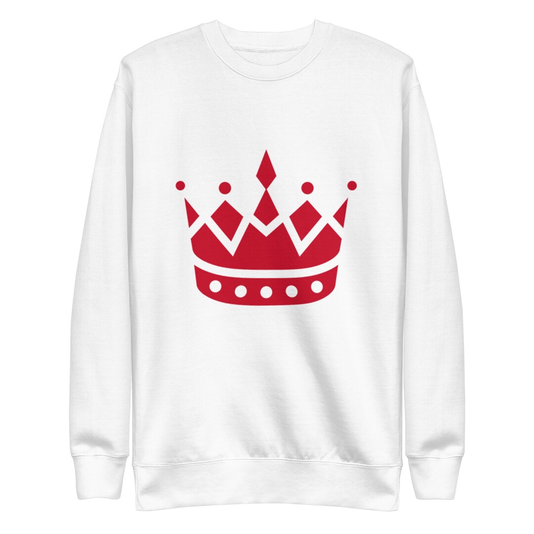 Crown Print Sweatshirt