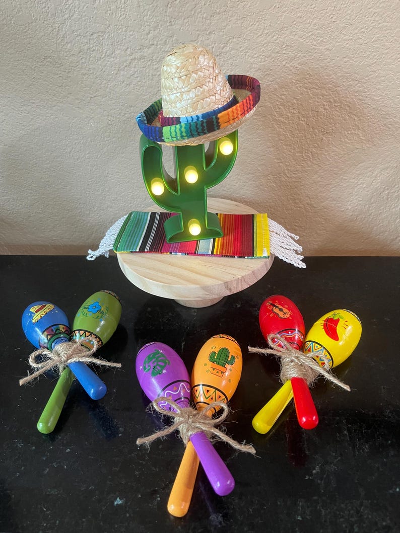 Maracas: Fiesta Tray Decor - Etsy