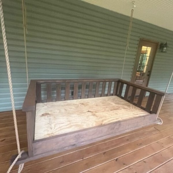 Twin Size Porch Swing Bed