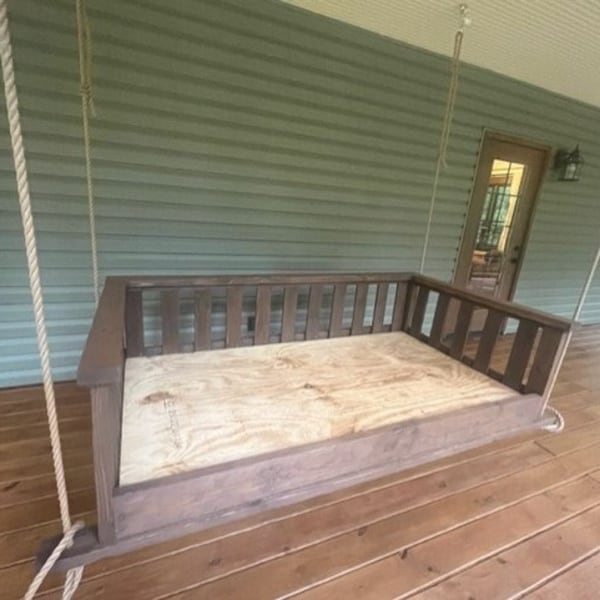 Porch Swing Bed Etsy