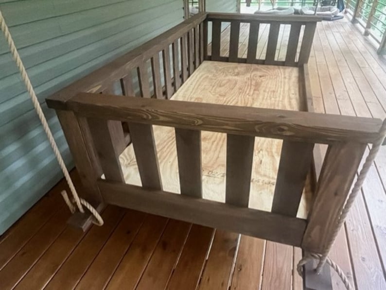 Twin Size Porch Swing Bed Etsy