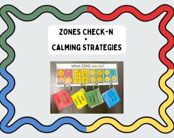Special Needs Toys Zones Of Regulation Booklet – A5 Visual Resource For ...