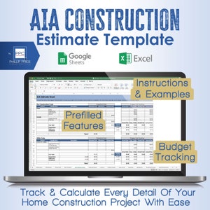AIA Construction Estimate Template