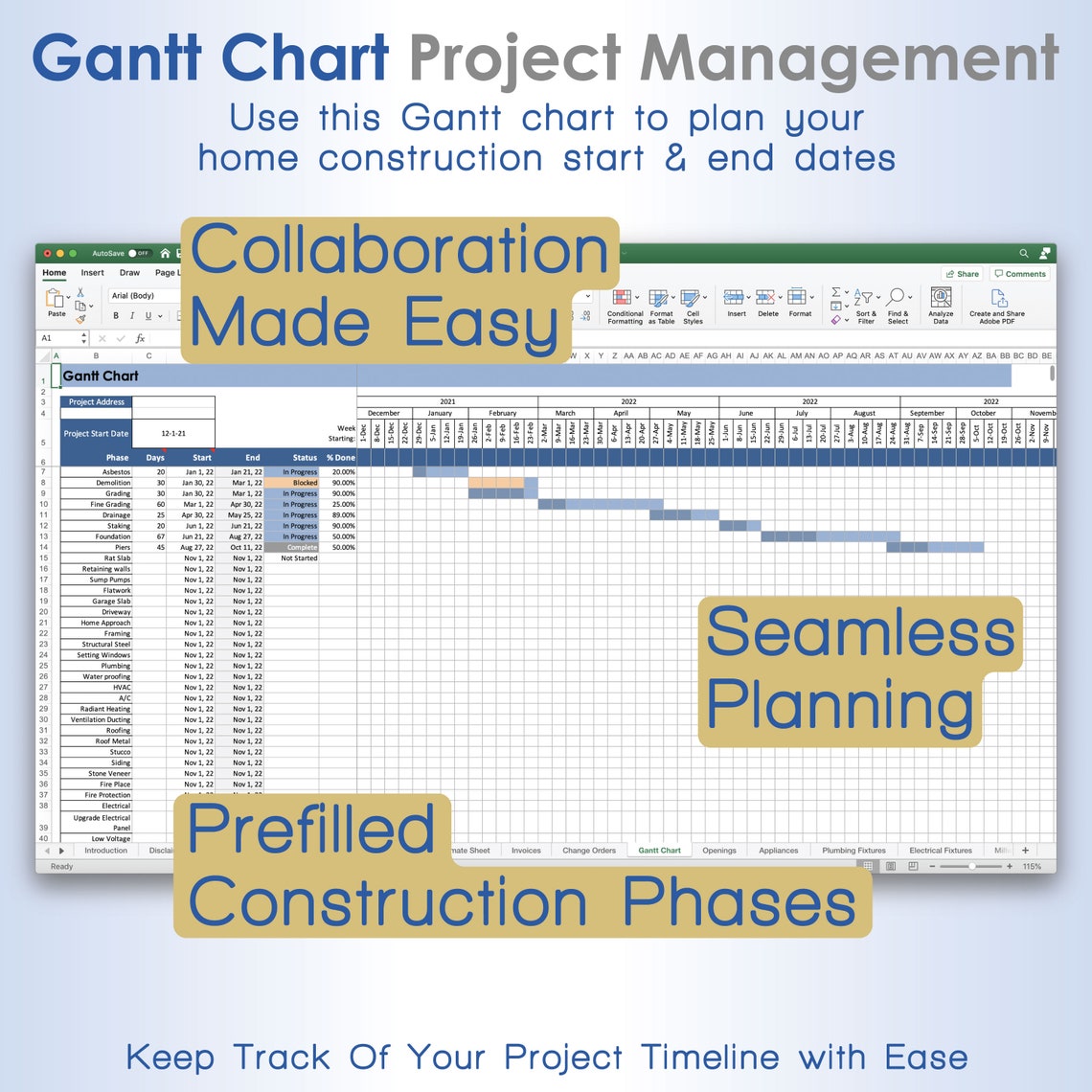 Ultimate Home Construction Planner Custom Home Building - Etsy