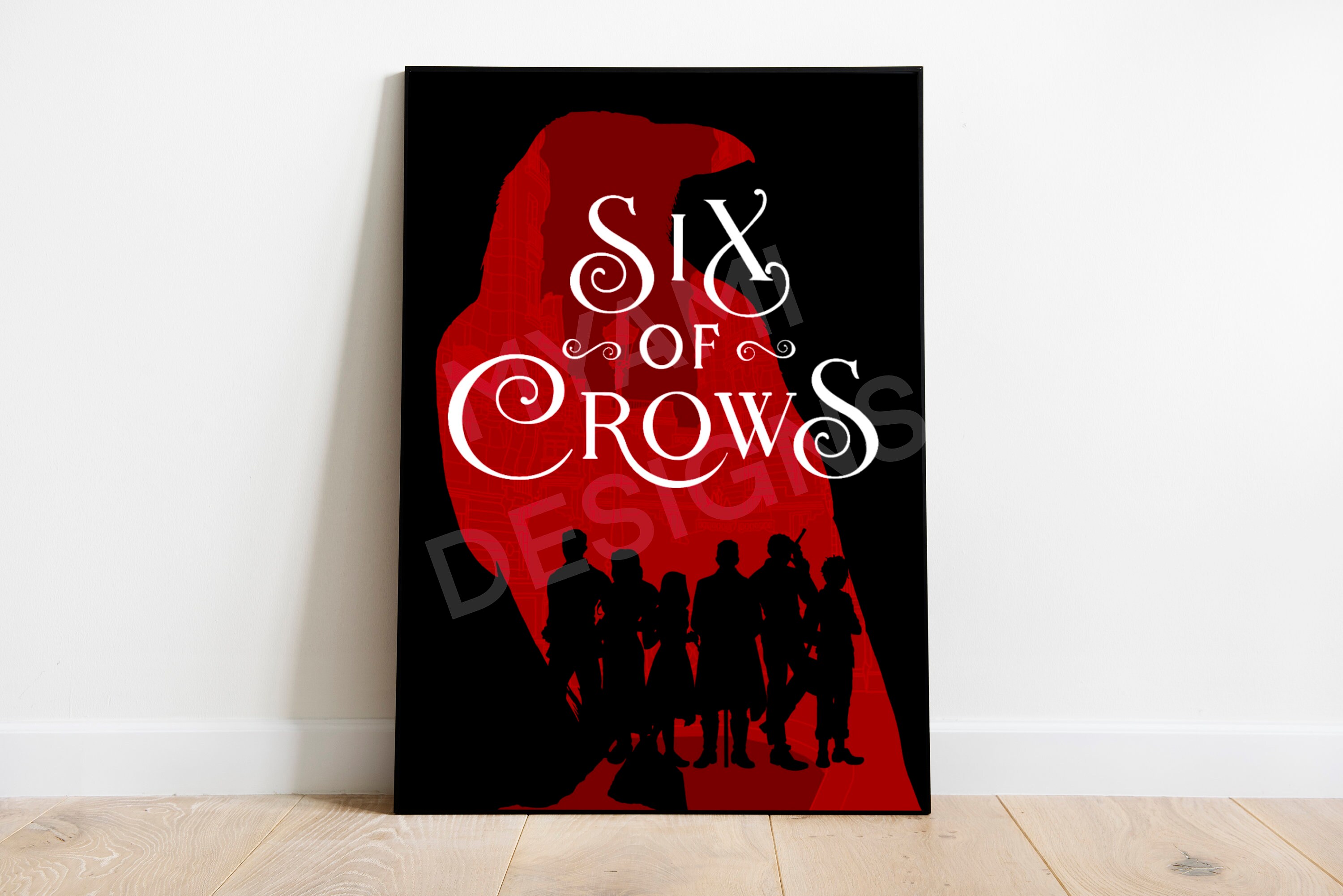 Six of Crows Minimalist Home Décor Poster Print - Etsy