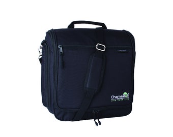 Ostomy Travel Bag & Ostomy Supplies Organizer, Hanging Toiletry Bag, TSA Compliant, CPAP, Medical Supply Storage and Ready Bag - Black