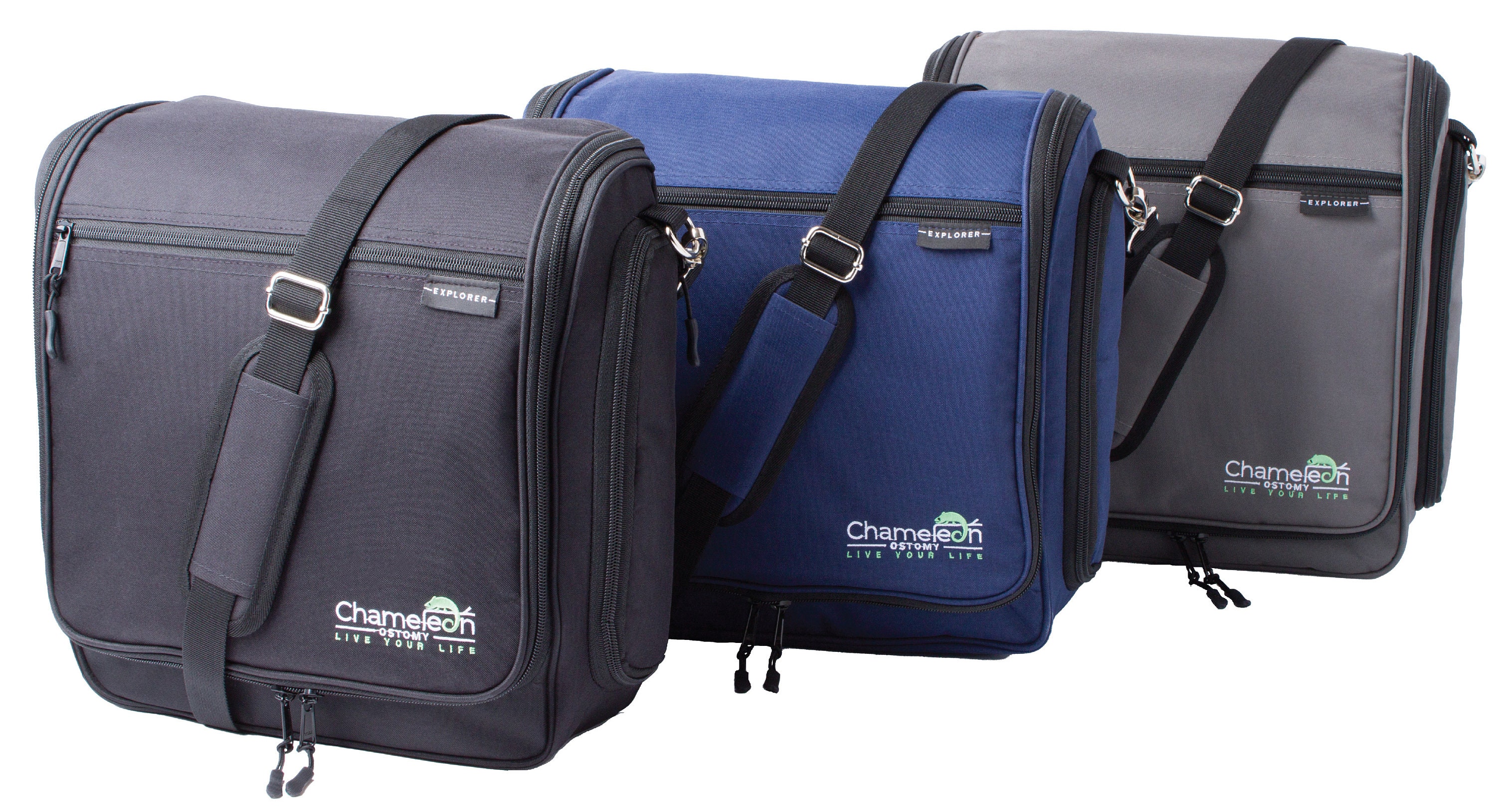 Ostomy Travel Bag XL Hanging Toiletry Organizer, Ostomy Supplies, CPAP