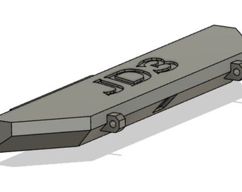 JD3-Sendero GHT Rear Bumper Digital STL File