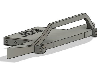JD3-Element Sendero HC Front Bumper Digital File Download