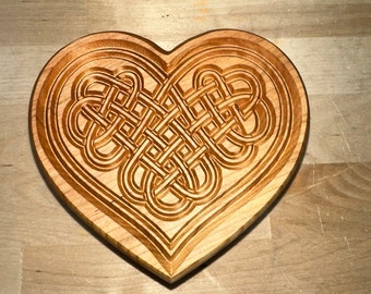 Celtic Knot Heart Shaped Jewelry Box