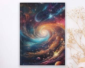 Galaxy Journal: Cosmic Stars & Planets Dream Diary