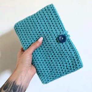 Crochet Book Cover Pattern: Beginner-Friendly Cozy Reader (Digital PDF)