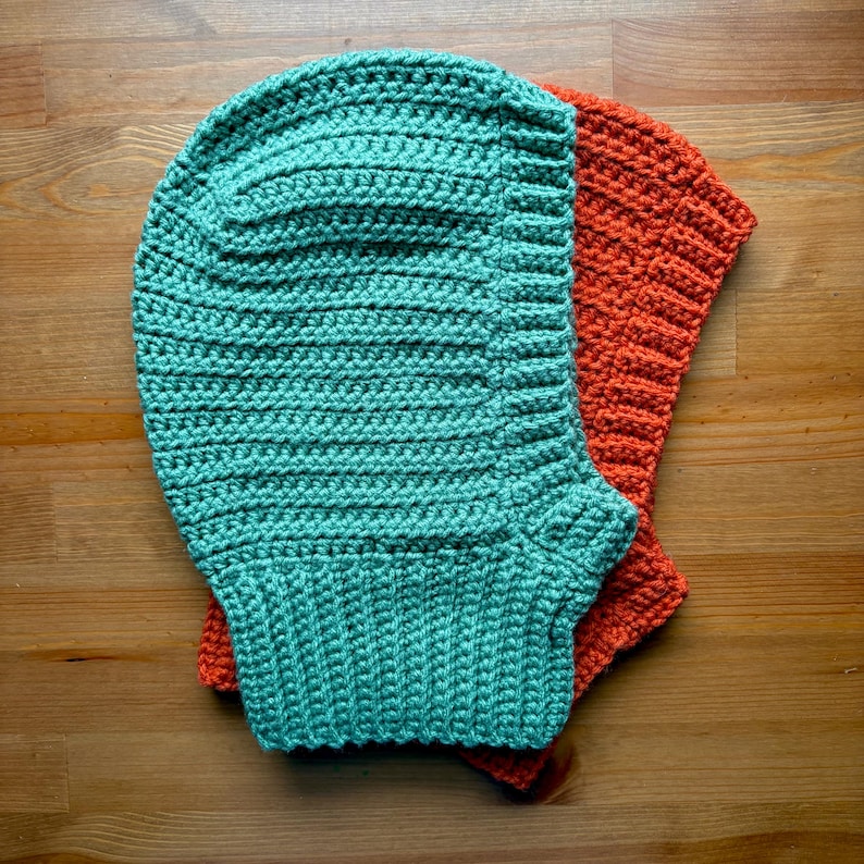 Anleitung für eine gehäkelte Balaclava: eine anfängerfreundliche Wintermütze, die nicht genäht werden muss (PDF-Häkelanleitung) Bild 2