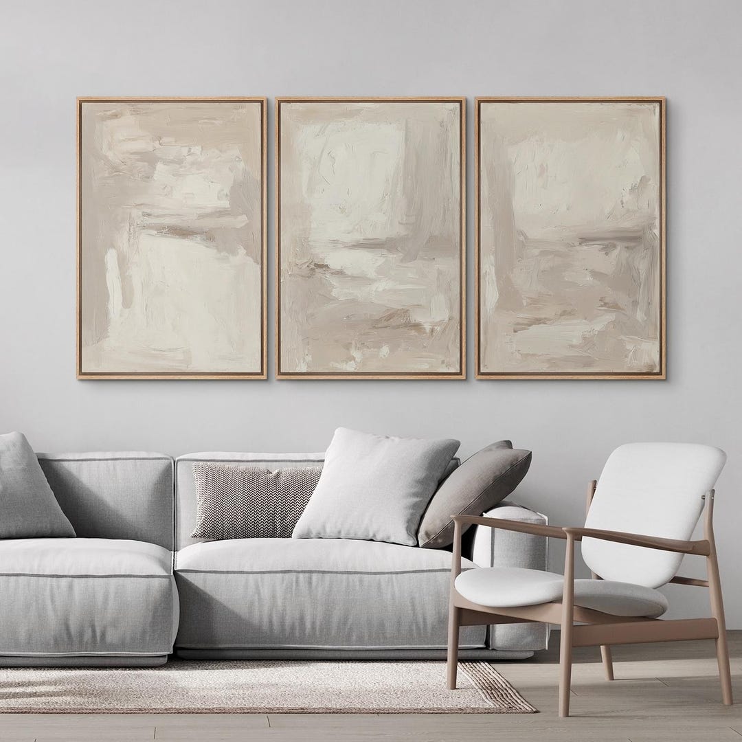 Novart Schilderijen Abstract Mode - GEEN FRAME VEREIST - Moderne
