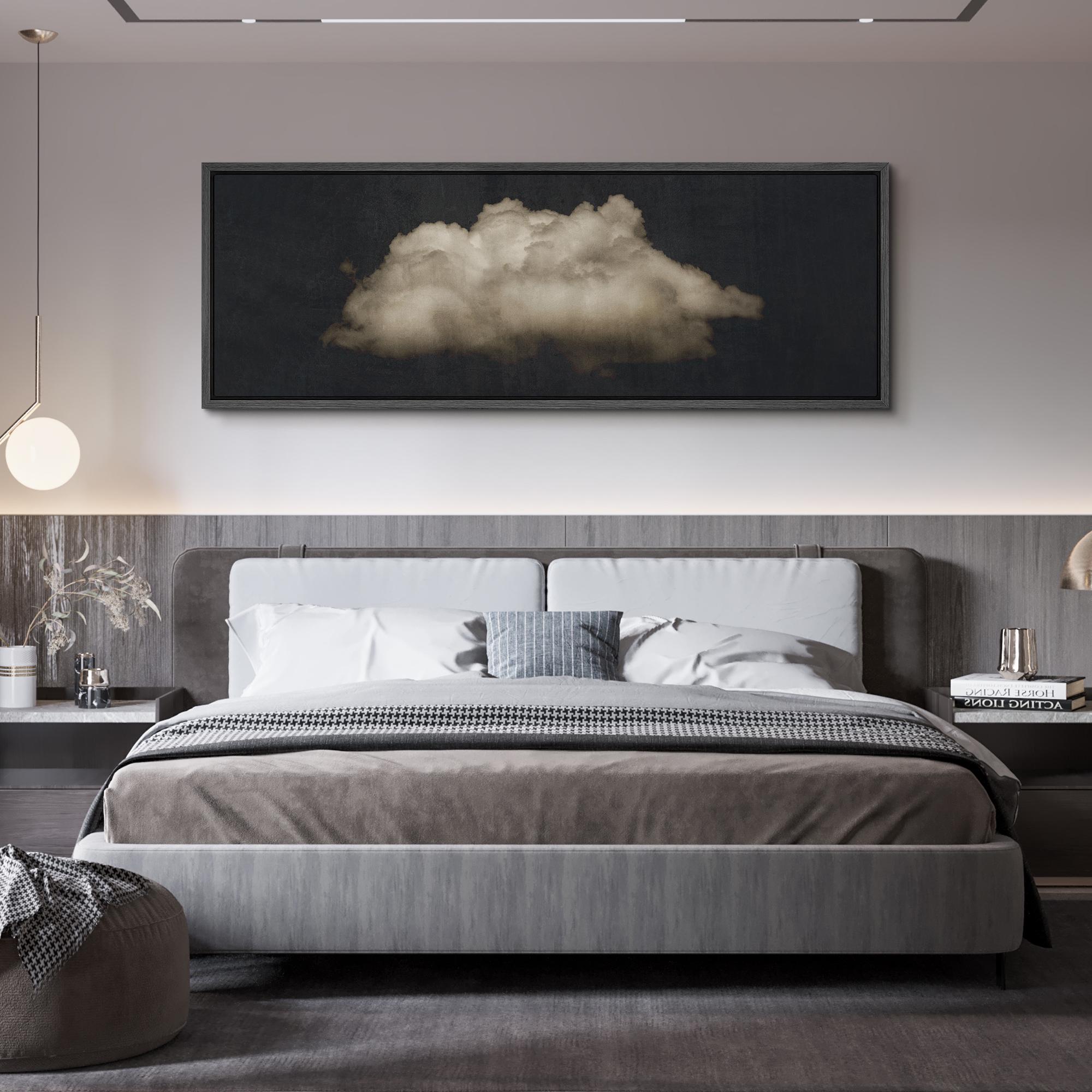 Framed Canvas Large Wall Art Prints Vintage Cloud Horizontal Art Print ...
