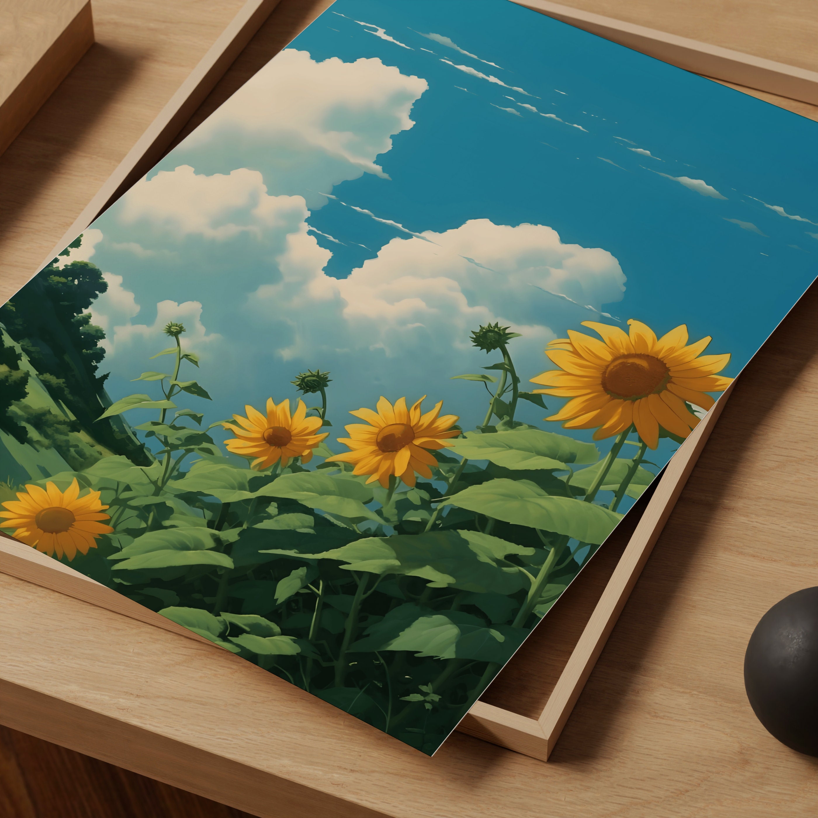 HD anime sunflower wallpapers | Peakpx