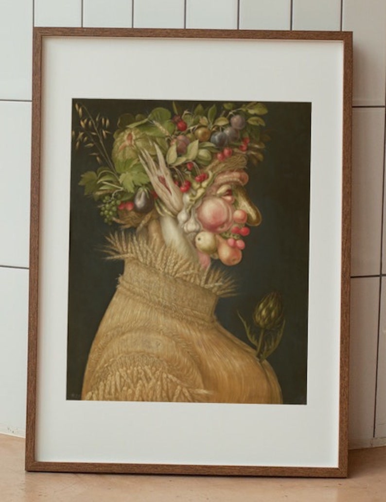 Masterpiece Set of 4 | the Four Seasons | Giuseppe Arcimboldo | Canvas ...