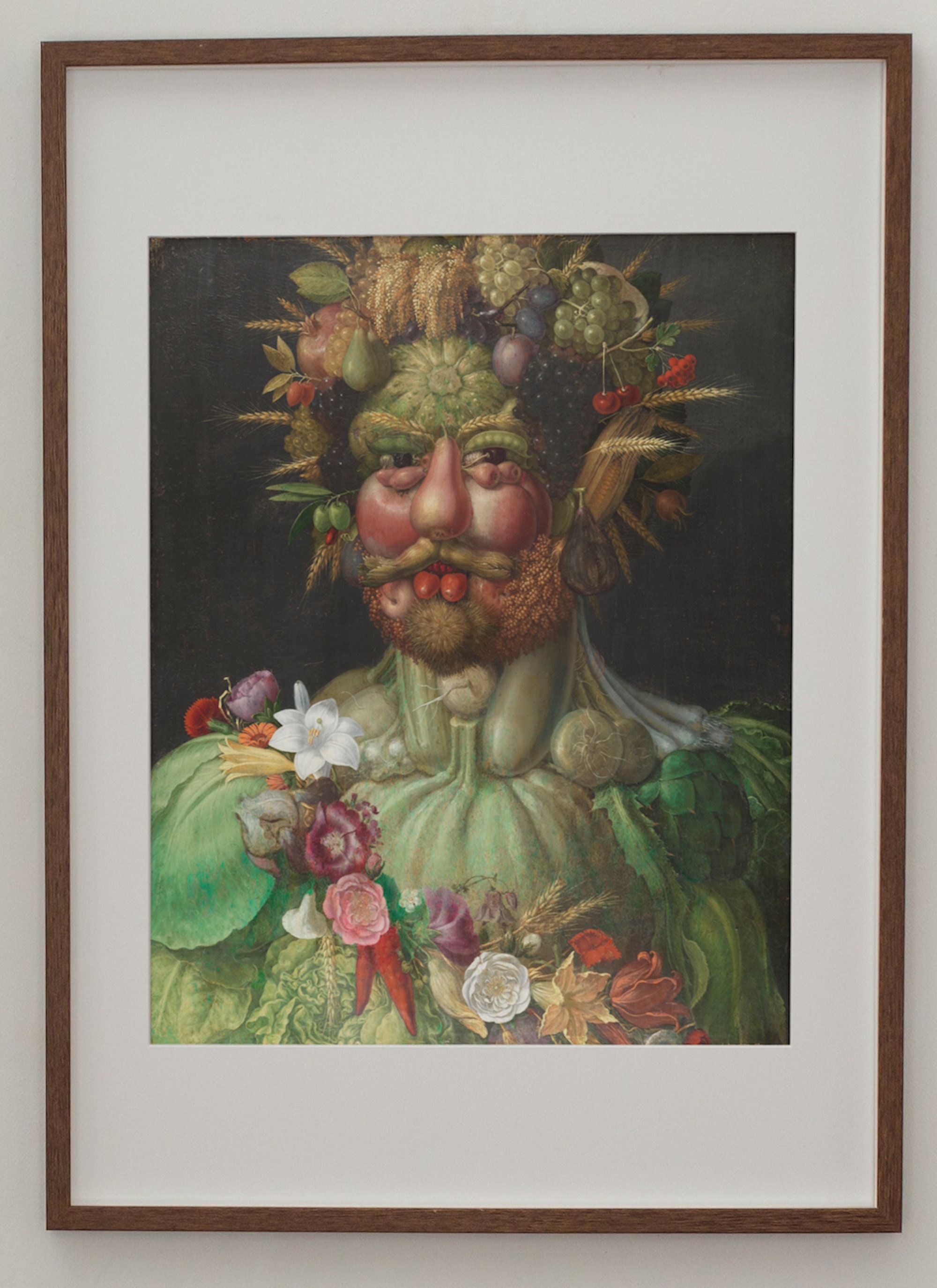 Vertumnus | Giuseppe Arcimboldo | Canvas Wall Art Painting Poster ...