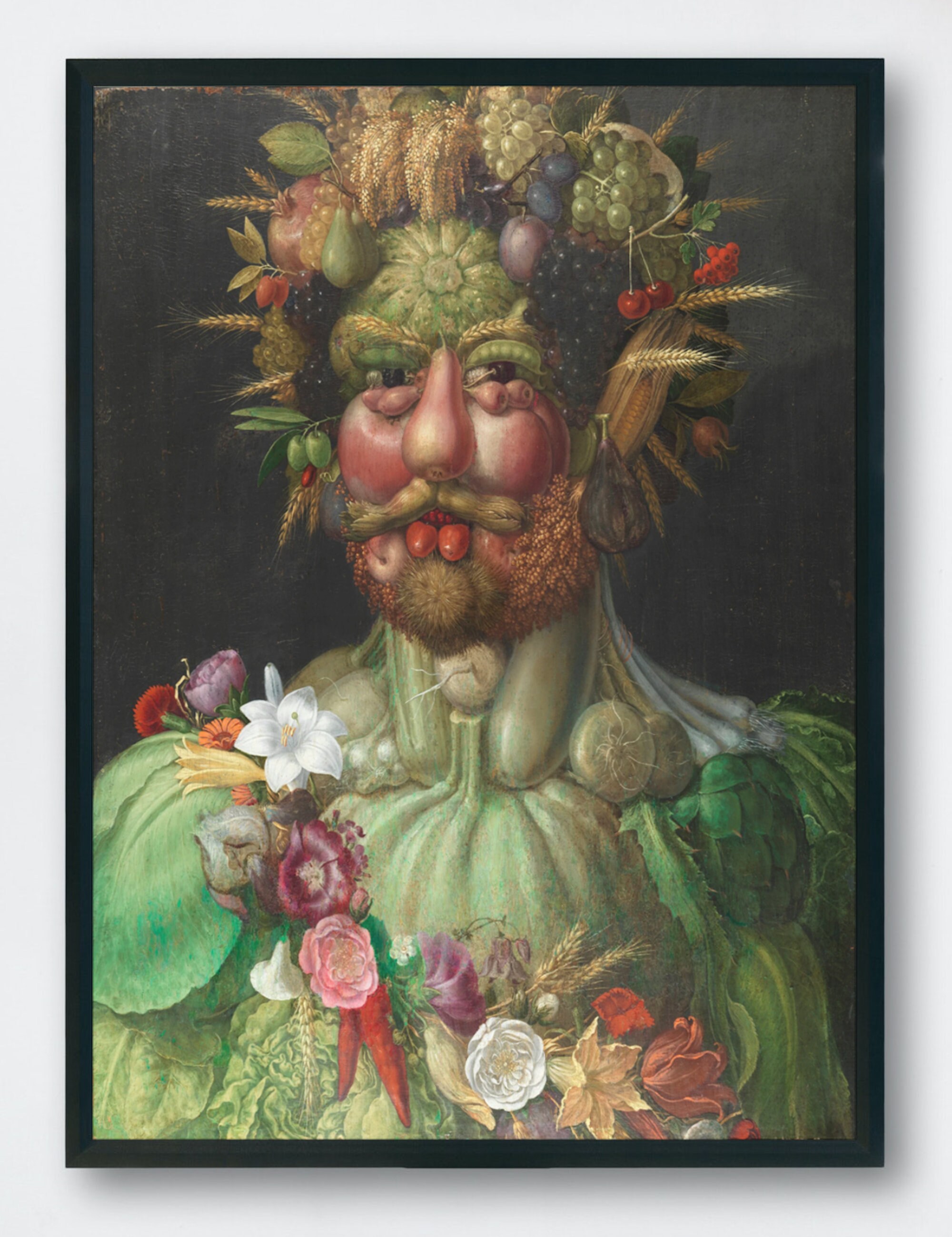 Vertumnus | Giuseppe Arcimboldo | Canvas Wall Art Painting Poster ...