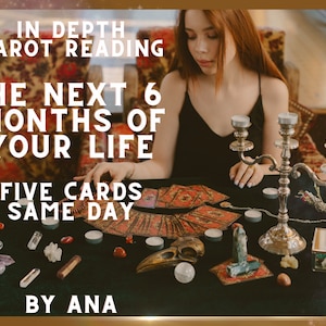 Diepgaande tarotlegging voor de komende zes maanden van je leven - algemene tarotlegging - lezing op dezelfde dag - liefde - geld - carrière - voorspelling