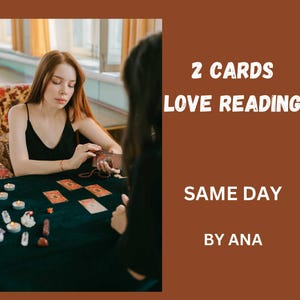 Two Question Love Tarot Reading – Same Day Psychic Insight into Your Love Life & Soulmate Connection