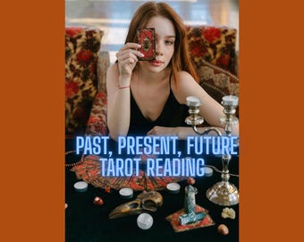 Lecture de tarot du passé, du présent et du futur - 9 cartes pour un aperçu puissant de la vie - Lecture psychique précise
