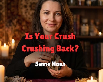 Is Your Crush Crushing Back? Hidden Feelings Love Reading -  Same Hour Tarot - NO AI