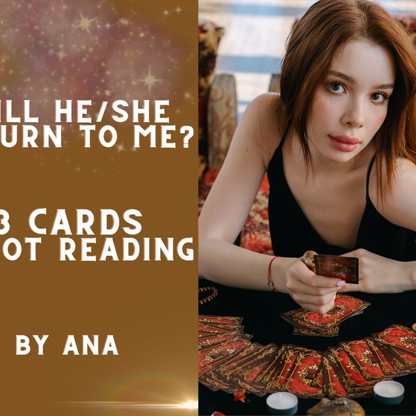 Will My Ex Return To Me? Ex Love Tarot Reading - Same Day Tarot Reading - Love Tarot Reading - Reconciliation Reading - Psychic Reading