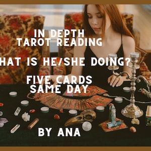 What’s Going On in Their Life Right Now? What is He/She Doing? Same Day Psychic Tarot Reading Into Their World, Mind & Heart