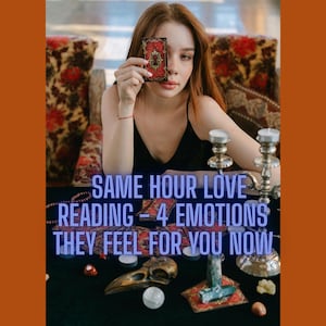 Same Hour Love Reading – 4 Emotions They Feel for You Now | Soulmate & Psychic Tarot Insight | Fast, Real-Time Connection Reading