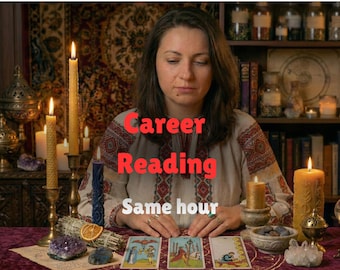 Karriere & Job Tarot Legung - Lieferung zur gleichen Stunde - Ihre professionelle Zukunft aufgedeckt - KEINE KI