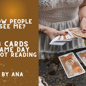 ¿Cómo me ve la gente? Lectura psíquica de tres cartas, qué piensan de ti, qué piensan, cómo se sienten, servicios psíquicos, lectura de tarot