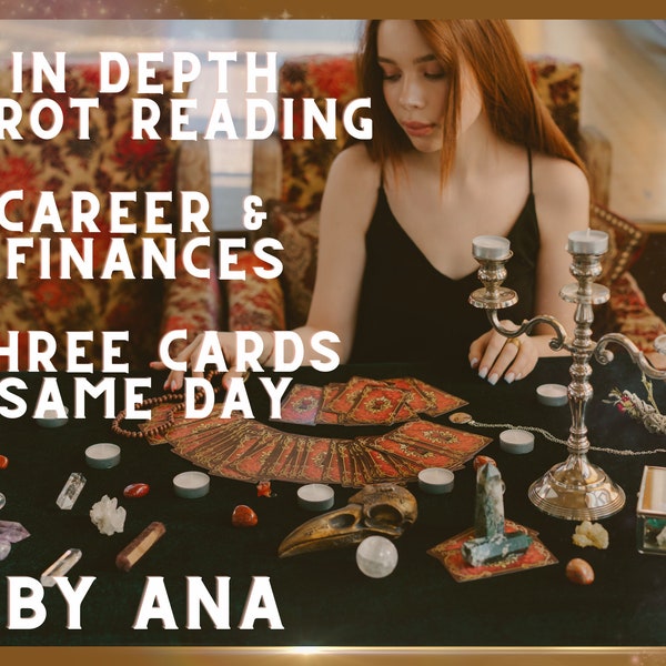 Same Day Career Reading, Three Cards Tarot Reading, Career, Finances, Business, Money Reading, Promotion Reading, Career Psychic Reading