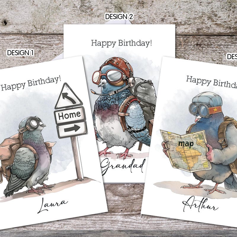Funky Pigeon Birthday Cards - Etsy UK