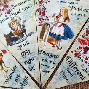 Alice in Wonderland Bunting/Banner for Any Occasion