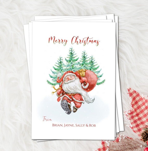 Cartoline Di Natale Con Buste Colorato Regali, 10 Carte E E 10 Buste - Foto 4