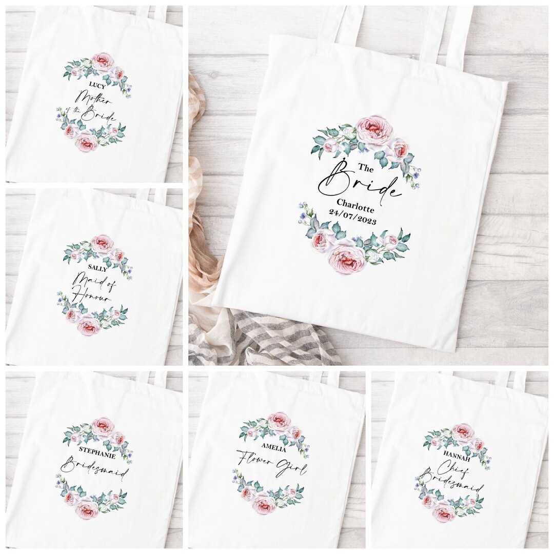 Bridal Party Gift Bag Personalized Mother Of The Groom Wedding Favour ...