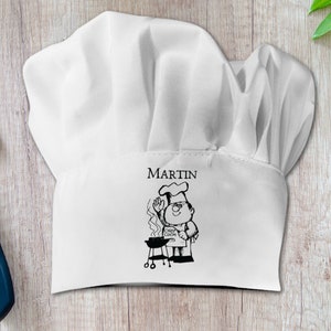 Don't Make Me Burn Your Weenie,Funny Chef Hat (Black), Men