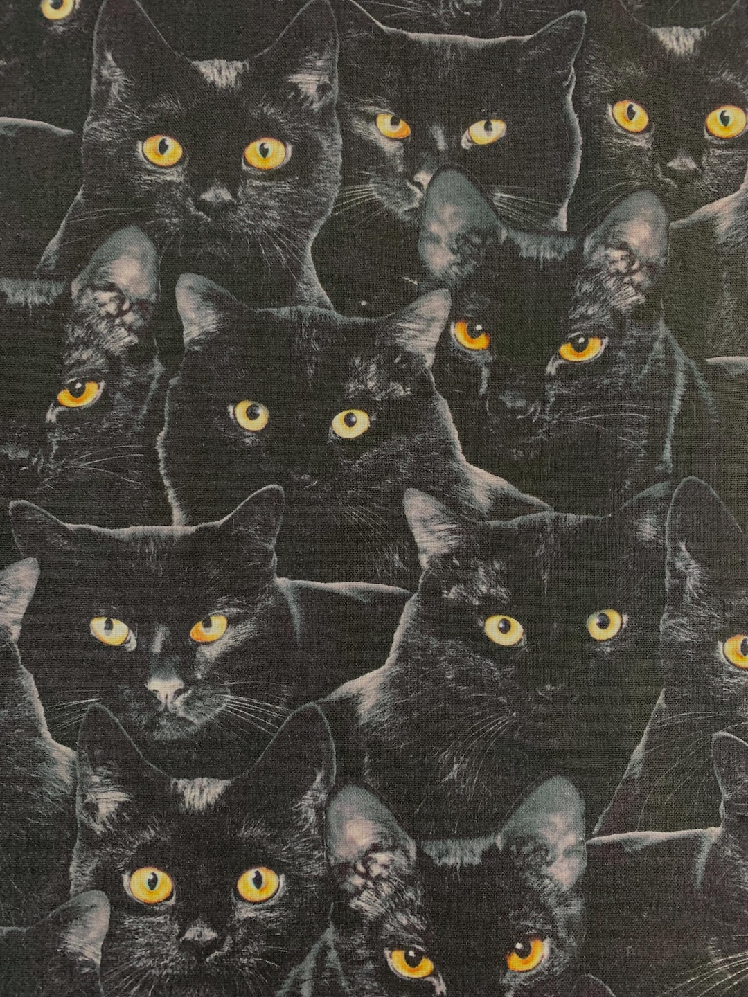 Cats Black Cats Handkerchief for Men and Women LARGE Size 44cm Square ...