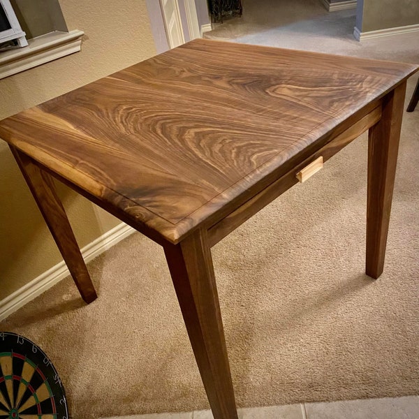 Puzzle Table with Removable Top - Sketchup Plan