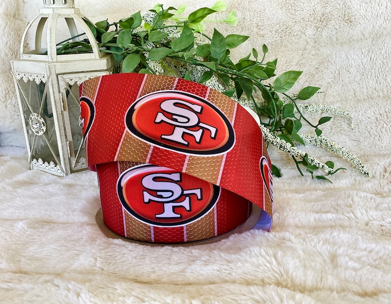 Inspired 49ers 3 Inch Grosgrain Ribbon - Etsy
