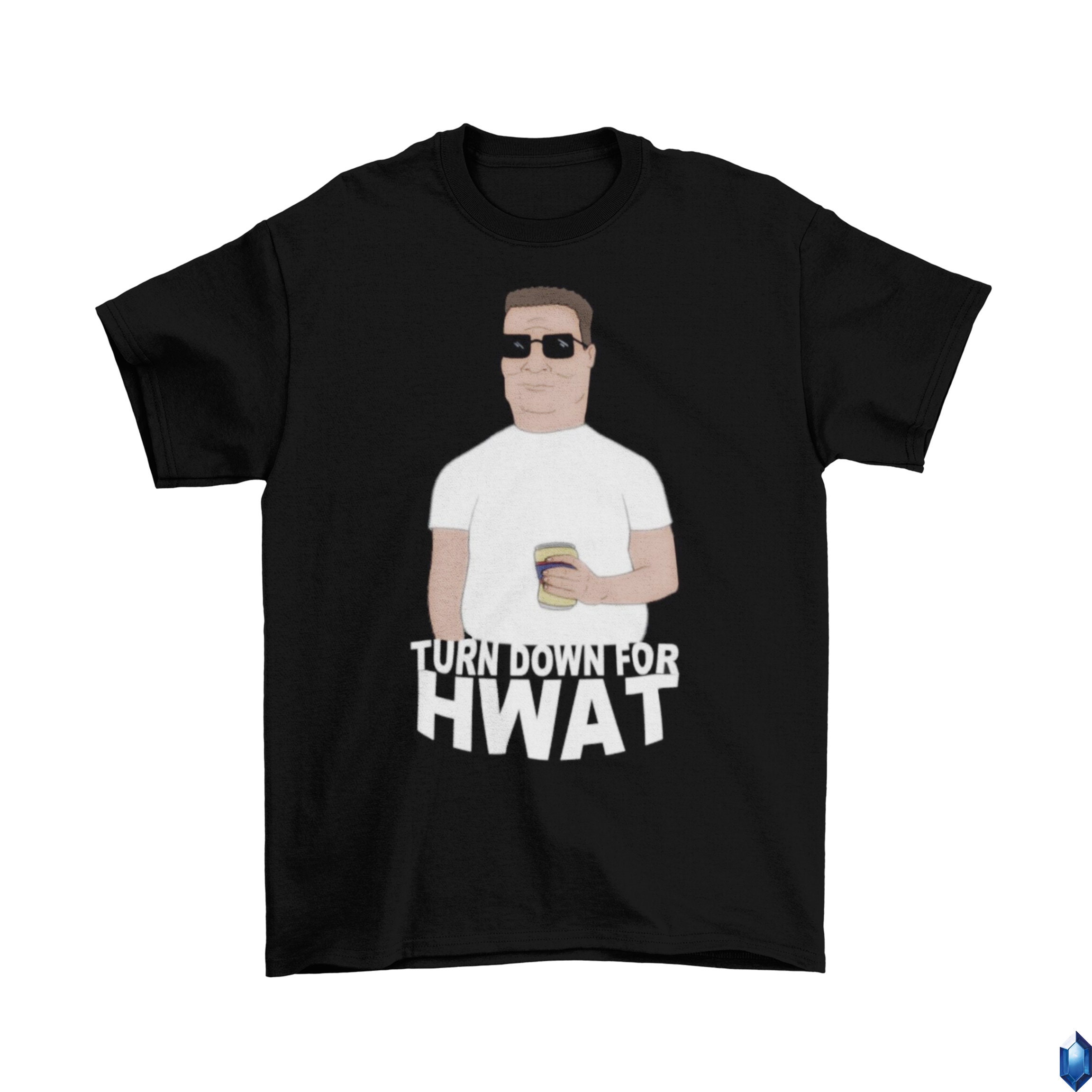 King of the Hill Hank T-Shirt Unisex Funny Cartoon Turn Down TV Adult Sizes 2022