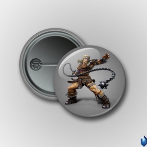 Simon Belmont Castlevania Pin Buttons Badge Magnet 1.25in Video Game NES 2022