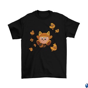 Kirby Tanooki T-Shirt Unisex Adult Sizes Crystal Shards Mario Nintendo Fall 2022