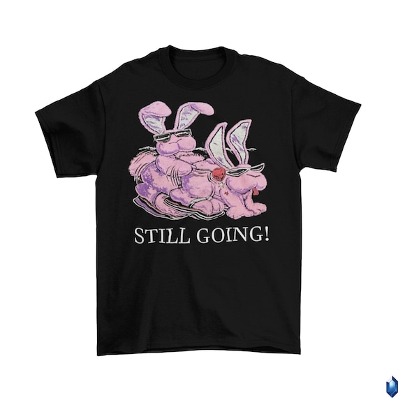 レア　90s  アメリカ　企業Tシャツ　 ENERGIZER  うさぎ　USA アメリカ古着 ウサギT 半袖Tシャツ レディース L/黒・ブラック